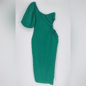 Seven wonders marloe dress emerald size L nwt
